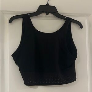lululemon athletica Black Crop Top